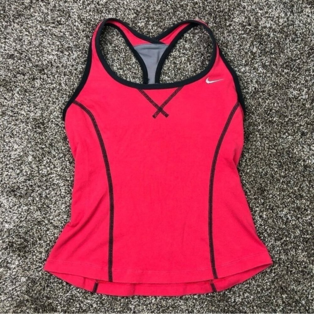 Nike Women’s Pink Racerback Athletic Tank Top Size XS
